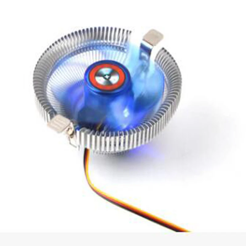 Процессор кулер радиатора тихий вентиляторы для Intel LGA775 1155 1156 ПК компьютер процессор материнской платы Вентилятор охлаждения вечная звезда deluxe
