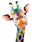 GATYZTORY алмазная живопись красочный жираф Алмазная мозаика распродажа животных Алмазная вышивка Стразы картины украшение для дома