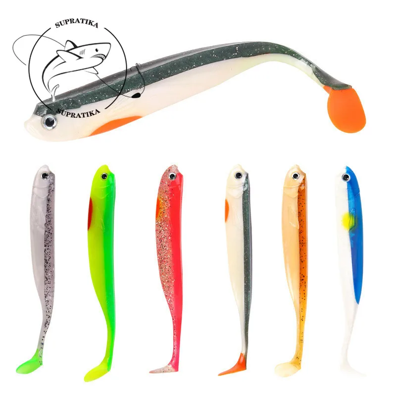 

2 шт./лот, 15 см, 15,9 г, поворотный T-образный хвост, Мягкая силиконовая приманка для рыбы, приманка для рыбной ловли, искусственная Мягкая приман...