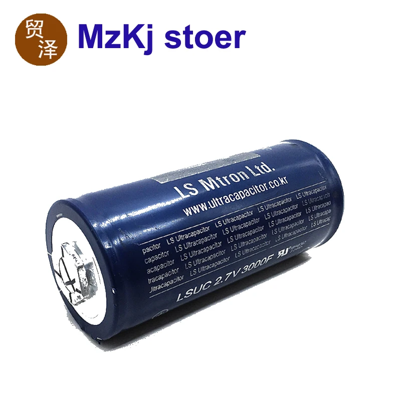 

2 шт., подержанные конденсаторы 2,7 в F LSUC002R7C3000FEA 60x мм