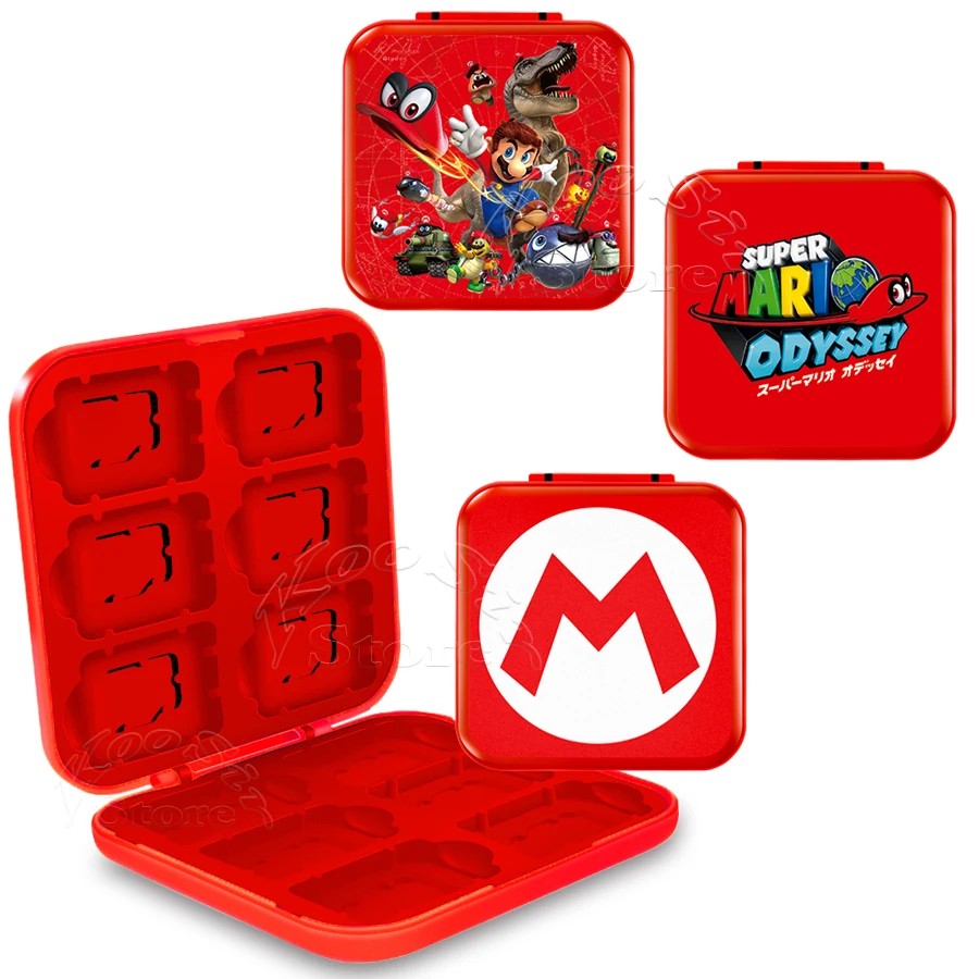 Портативный чехол-книжка для Nintendo Switch игровая карточная коробка Nitendo NS чехол