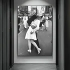 Картина Поцелуй в Таймс-сквер, Постер и принты, винтажная Настенная картина, ретро-Декор для гостиной
