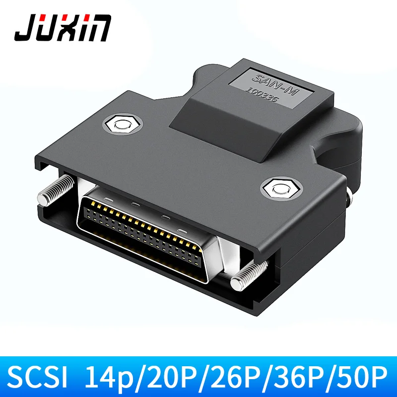 

Copper SCSI connector 20/26/50 pin 50P connector 14P 20P 26P 36P servo drive plug