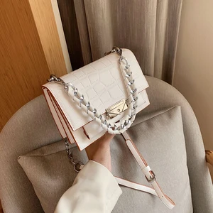 Crocodile Pattern Mini Crossbody Bags For Women 2021 Chain Handbag
Small Bag PU Leather Hand Bag Ladies Designer Shoulder Bags 19.15 USD