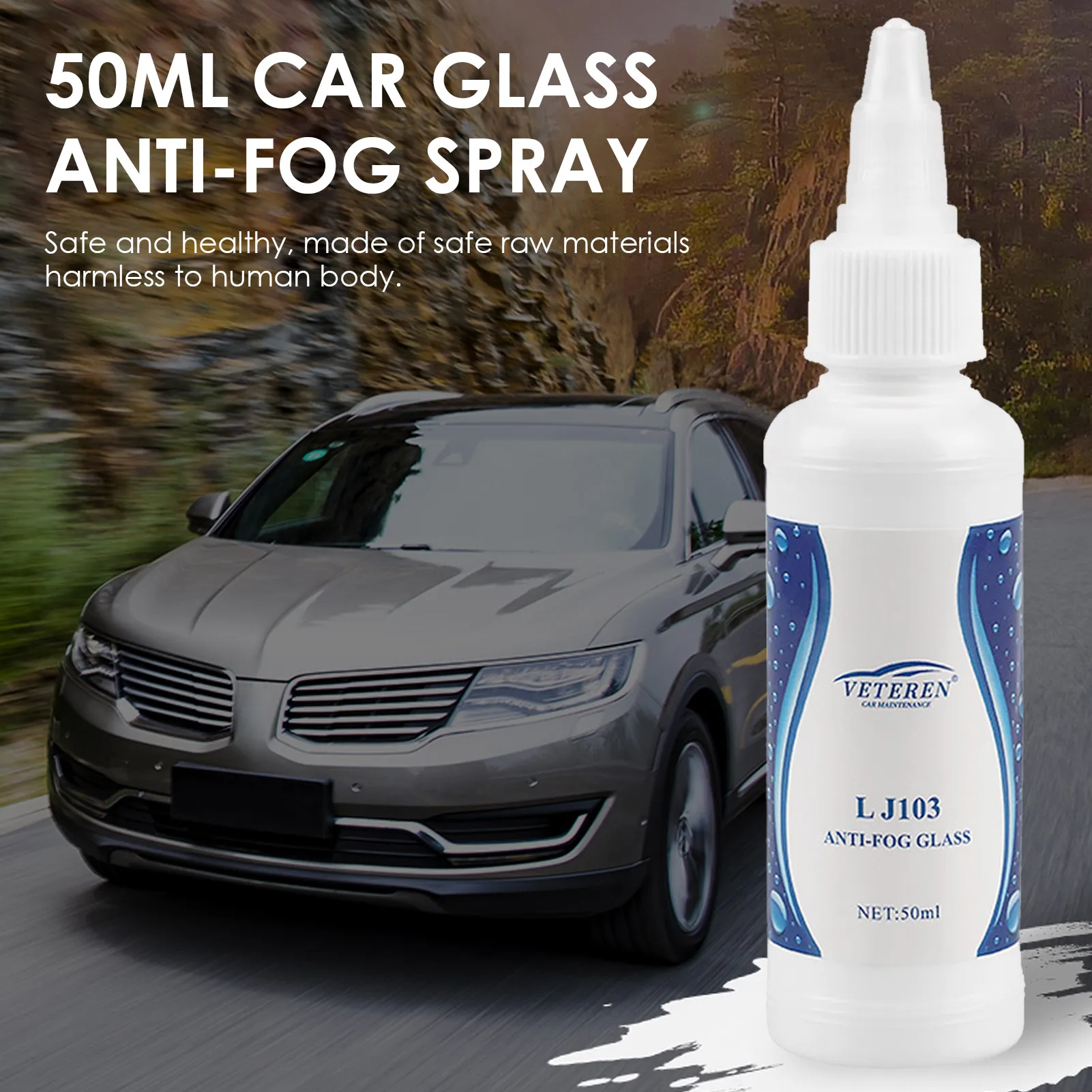 

Противозапотевающее средство для лобового стекла автомобиля, 50 мл