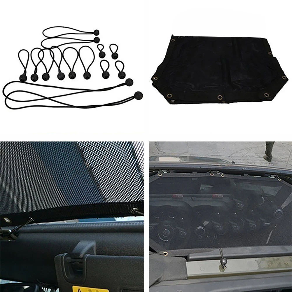 Новая модель 2/4 прочные двери однотонный автомобильный сетчатый солнцезащитный