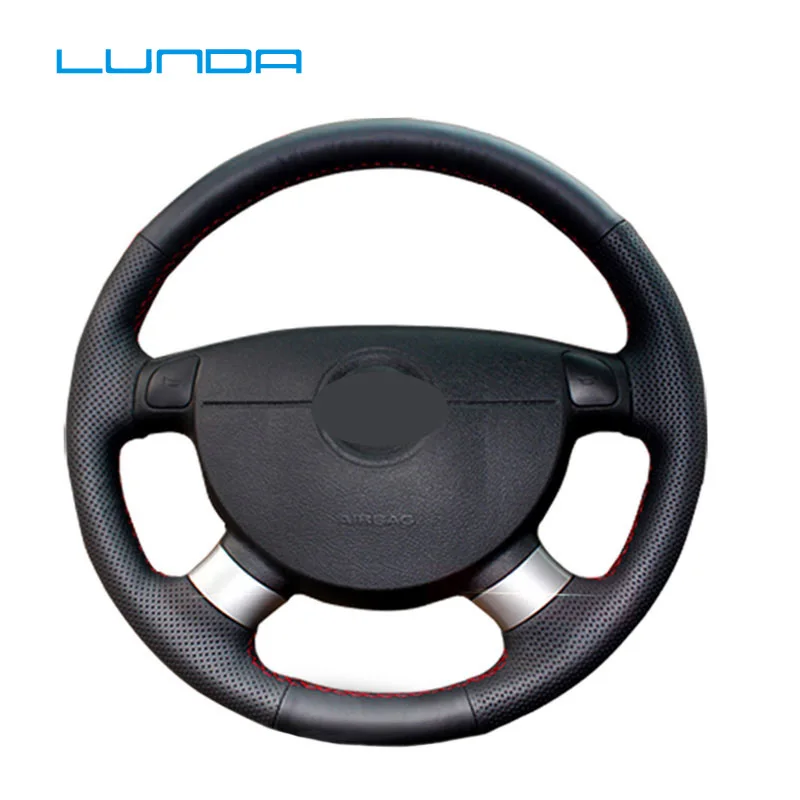 LUNDA черная крышка рулевого колеса для Chevrolet Lova Aveo Buick Excelle Daewoo Gentra 2013 2015 Lacetti 2006