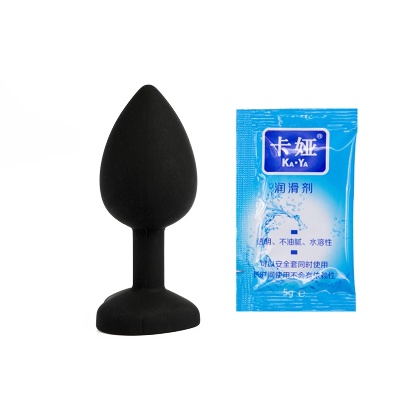 Водорастворимая силиконовая Анальная пробка для женщин Гладкие бусины