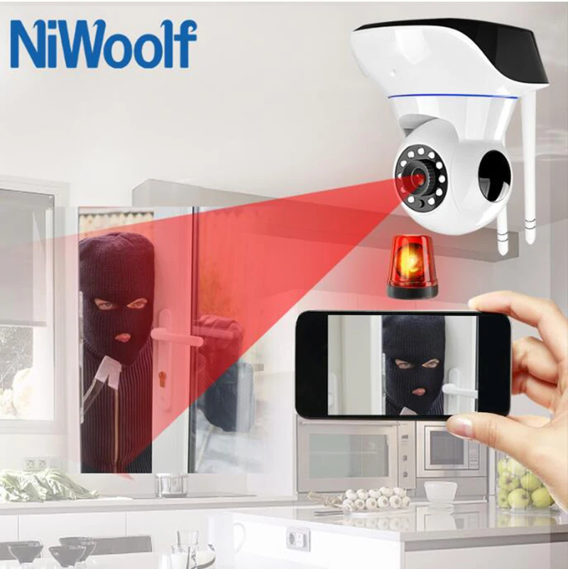2021 Новый 1080P Wi-Fi IP Камера наблюдения Ночное видение CCTV Видеоняни и радионяни wi-fi