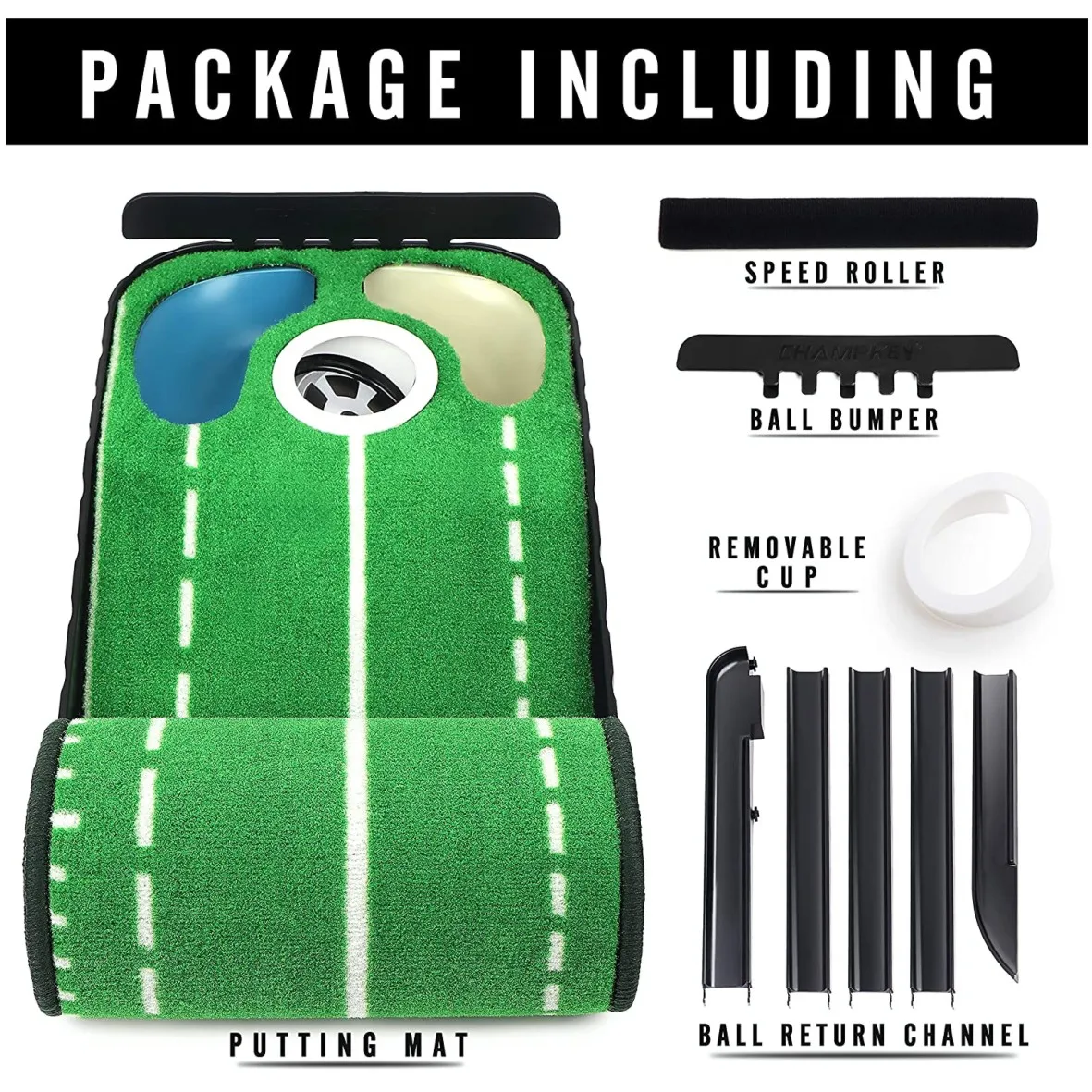 Ковер в стиле гольф толстый Гладкий Тренировочный Коврик для помещений домашний