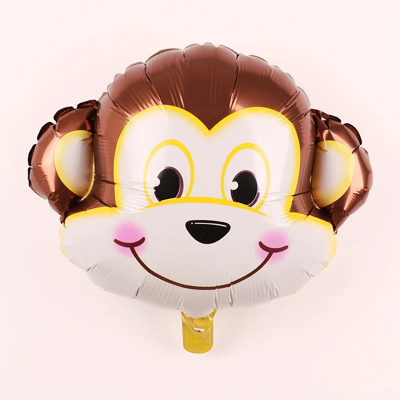

Aluminium Foil Animal Star Balloon Set Jungle Safari Animal Ballon Happy Birthday Party Decor Woodland Forest Theme Balon Lion