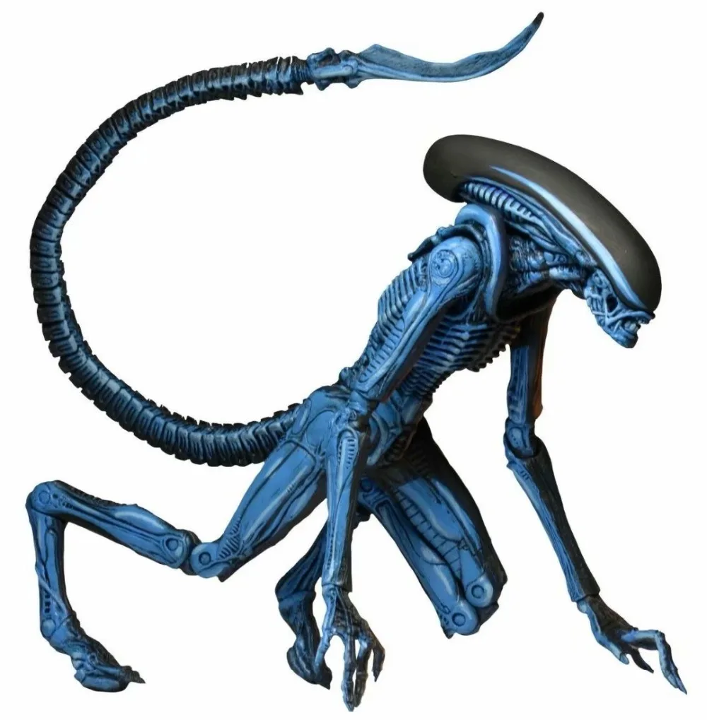 NECA инопланетянин синий ксеноморф Интимная фигурка Бриллиантовая модель игрушка