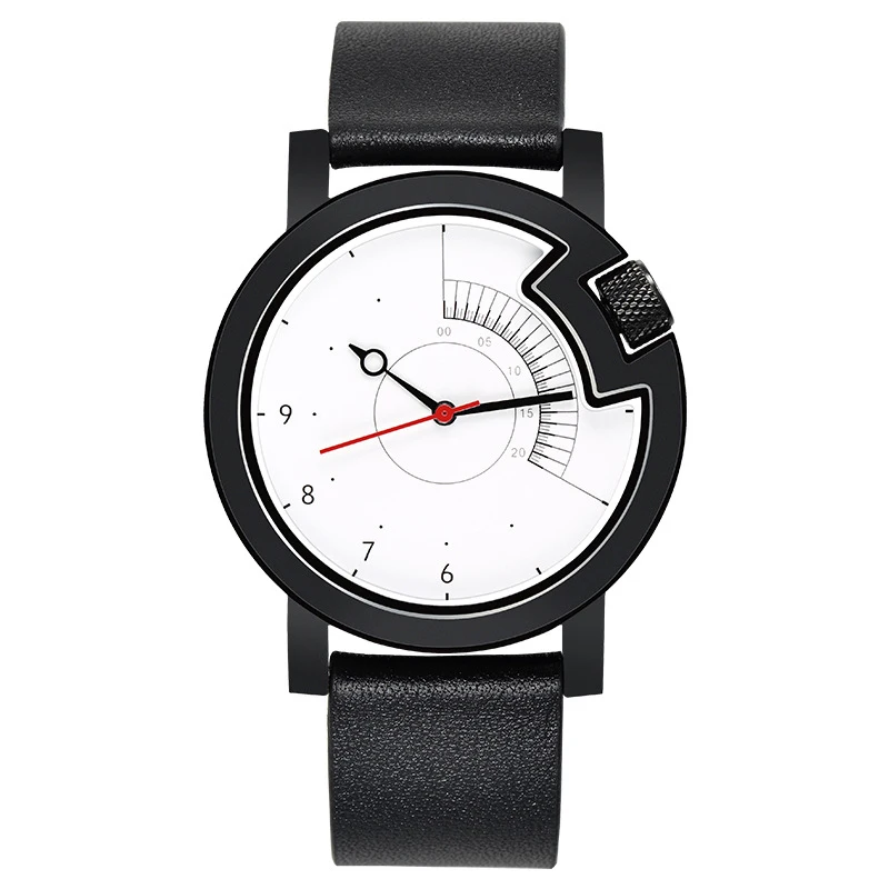 

Men's Simple Concept Stainless Steel Sapphire Mirror Quartz Waterproof Fashion Gift Slim Watch