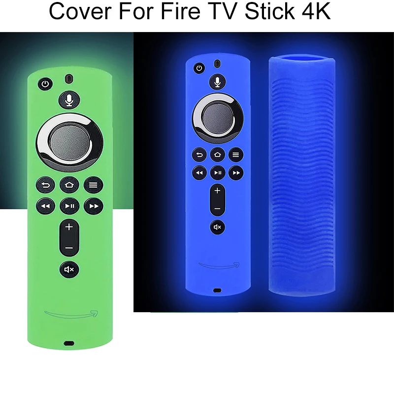 

Protective Case 5.9 Inch Cover Silicone Anti-slip on the Back Shockproof Washable For Fire TV Stick 4K(2nd Gen) Remote Control