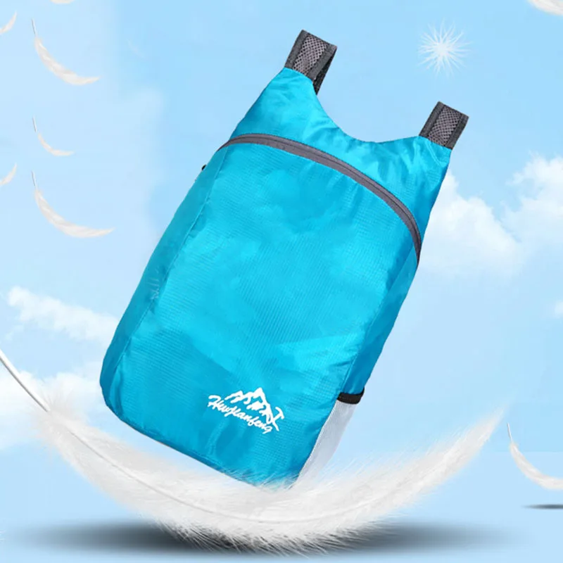 20L Waterproof Backpack Ultralight Foldable Bag Breathable Shoulder Strap Outdoor Camping Hiking With Storage 2021 | Спорт и