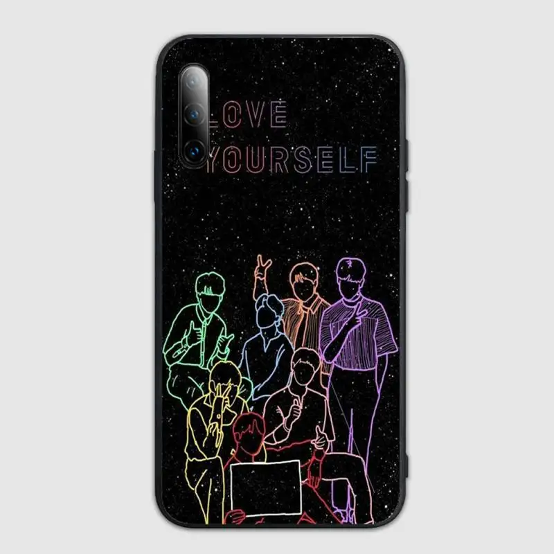 

Neon lights Phone Case For Huawei P9 P10 P20 P30 SMART P40 Cover Fundas Coque