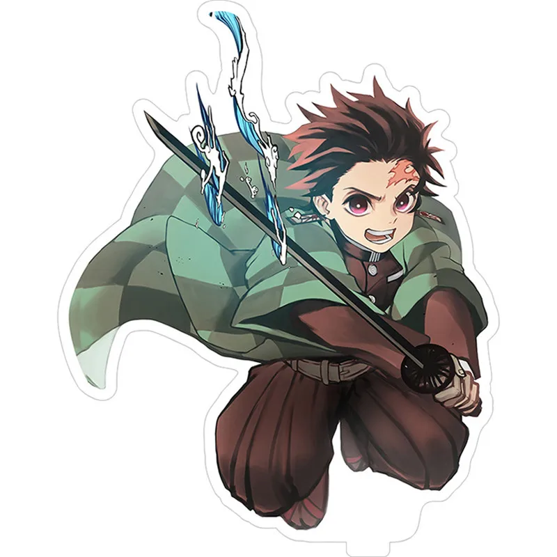 Аниме Demon Slayer Kimetsu no Yaiba акриловая игрушка Двусторонняя Косплей Kamado Tanjirou фигурка