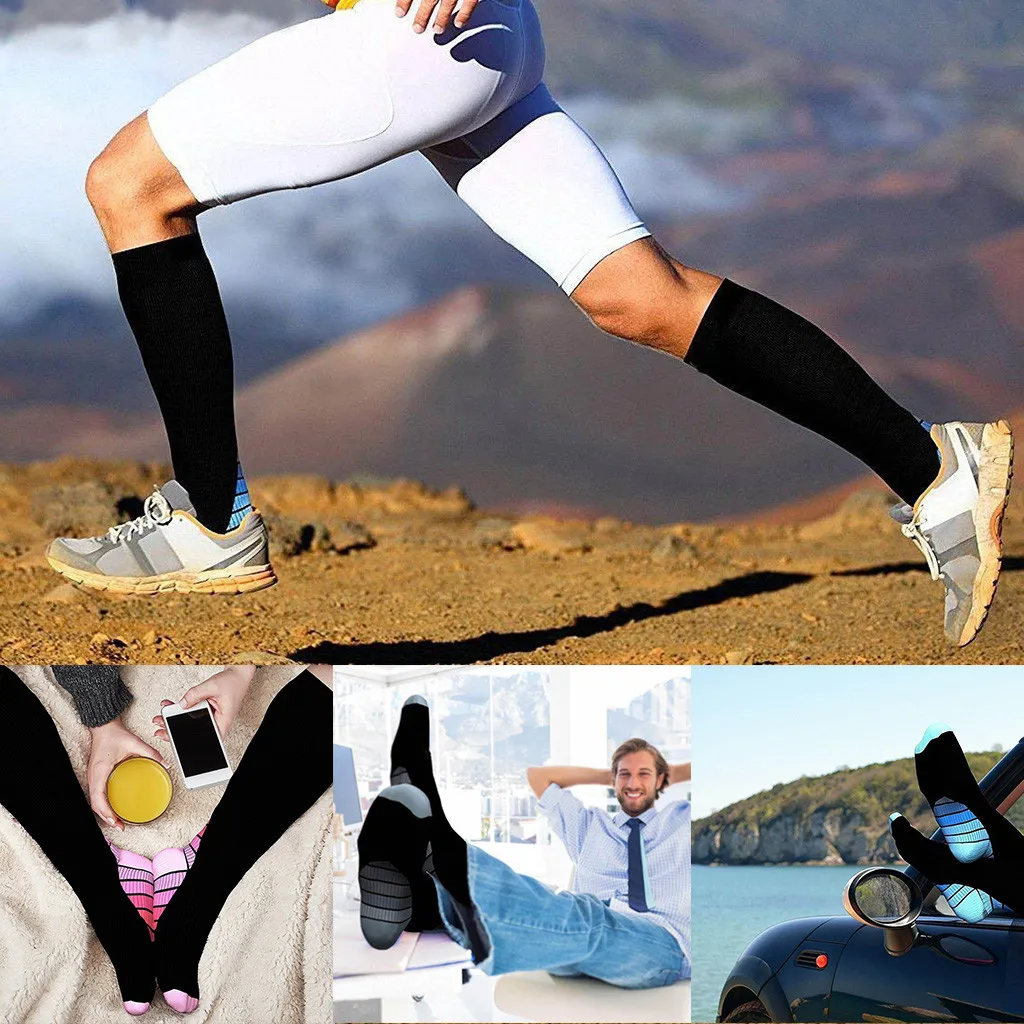 Модные зимние носки женские удобные модные Компрессионные для мужчин и женщин