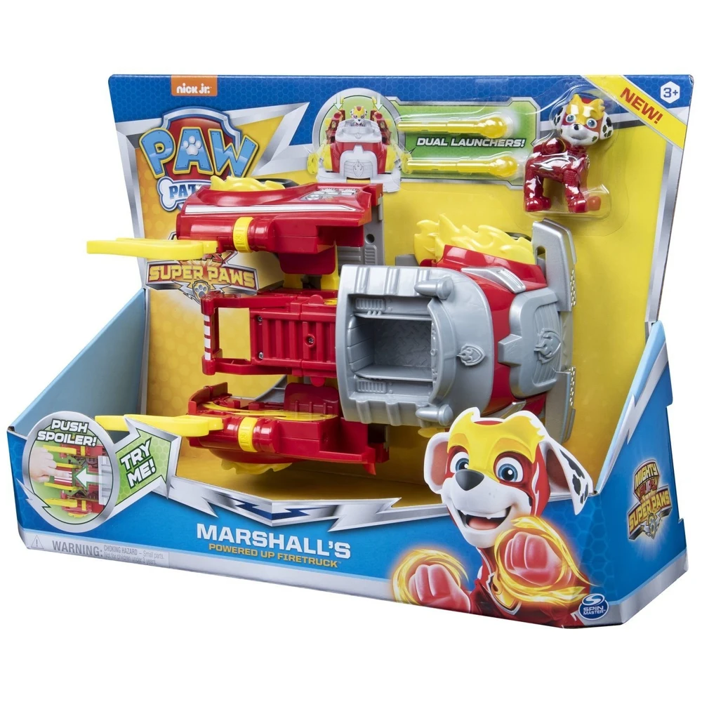 Машинка Щенячий патруль Paw Patrol с Маршаллом Мега щенки 6053686|Игровые фигурки и