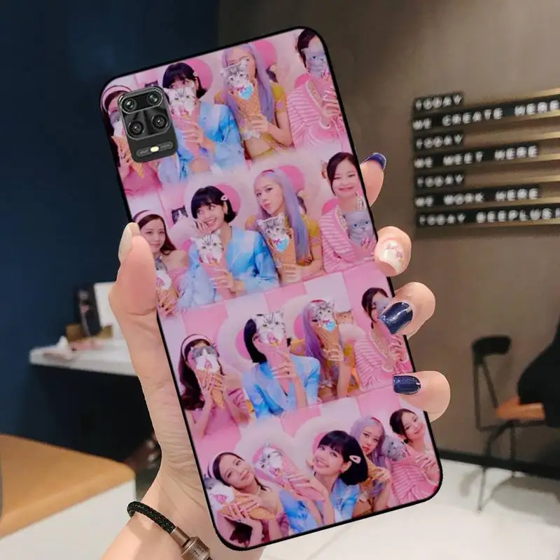 

Phone Case For Redmi 7 8 9 A K20 30 Pro Note 8 9 Pro 9s Soft Cover Art BLACKPINKS KPOP