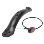 Прочный брызговик для скутера для нового M365 Pro, брызговик для шины электрического скутера с задним фонарем, задняя защита, аксессуары для крыла