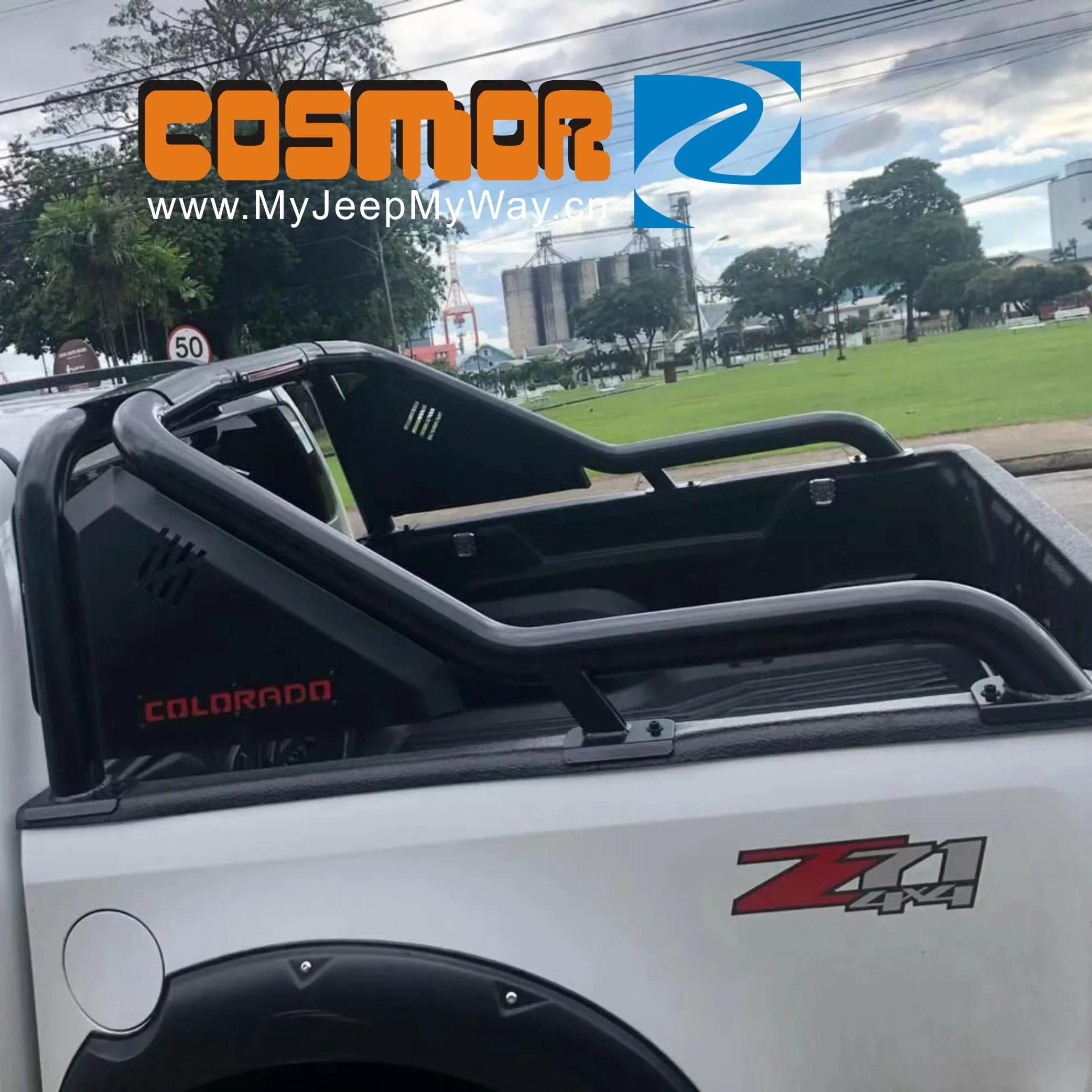 

COSMOR Roll Bar With Roof Rack For Pickup Truck