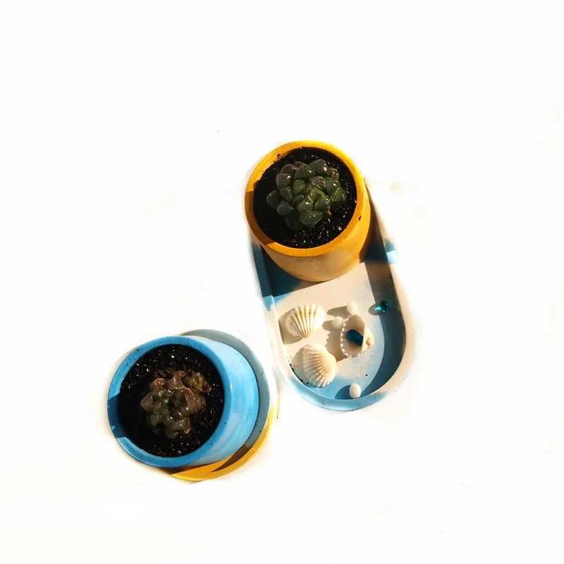 Формы для изготовления бетона &quotсделай сам&quot круглые формы кашпо пресс-формы