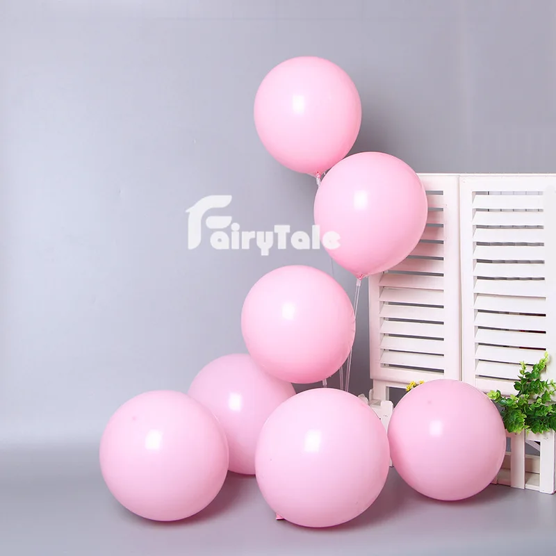 Пастельные Детские розовые белые воздушные шары гирлянды арки 233 шт. хром