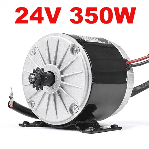 24V 350W Комплект для переоборудования электрического велосипеда 24 в 36 в 48 В DC матовый мотор 250 Вт/350 Вт/500 Вт электродвигатель Средний привод двигателя 1000 Вт колеса дорожного велосипеда - Цвет: 24V 350W
