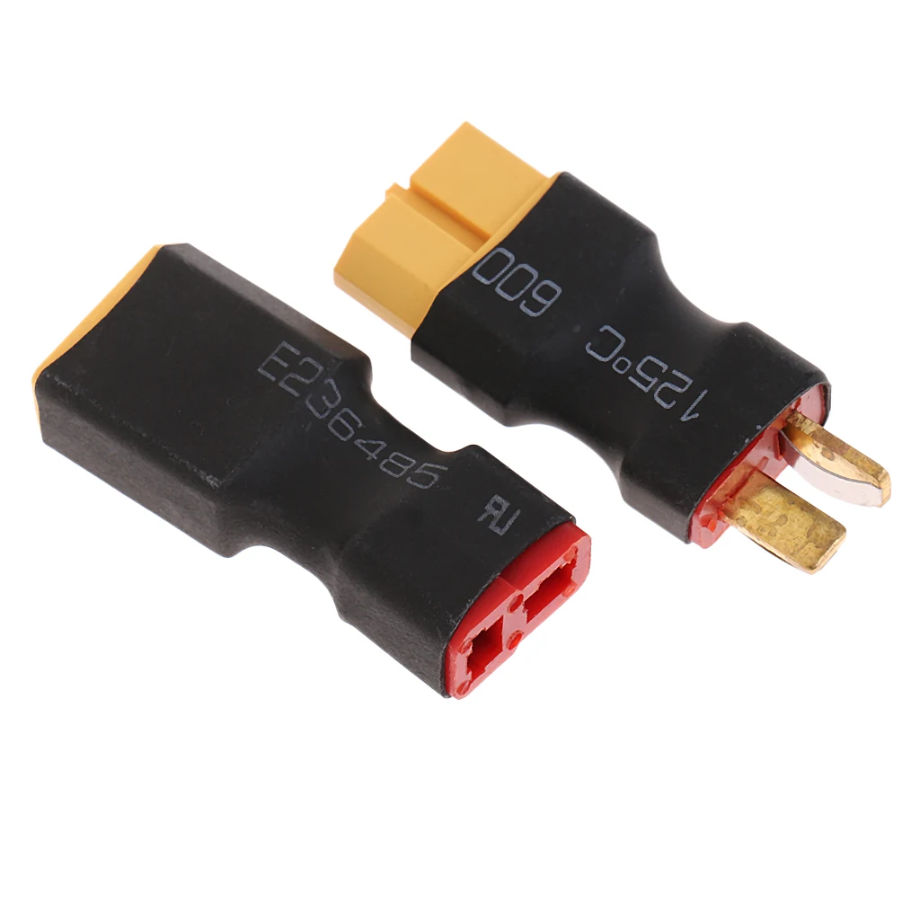

RC Battery Charger Adapter Parts T-Plug To XT60 Connector Socket Plug 2Piece