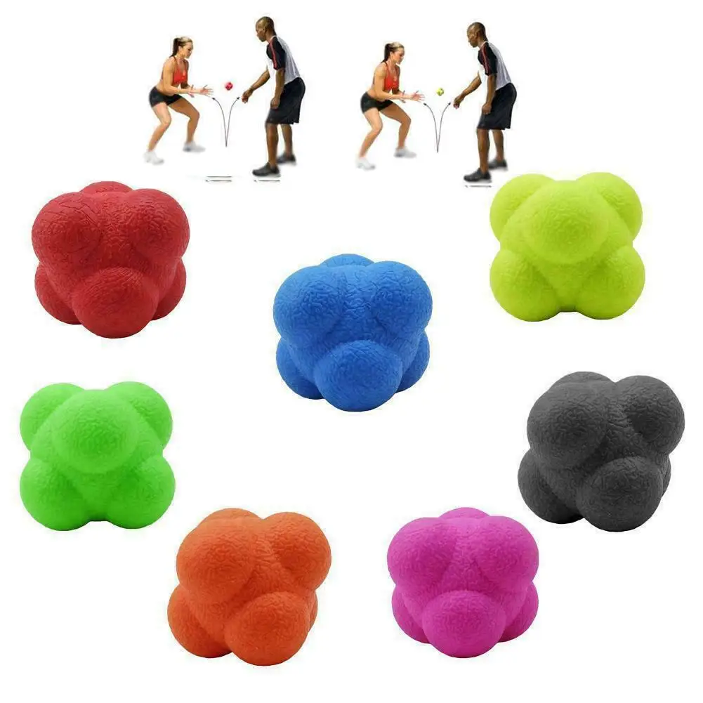 

Fitness Sports Reaction Ball Silicone Ball Agility Coordination Reflex Exercise Sports Fitness Training Ball