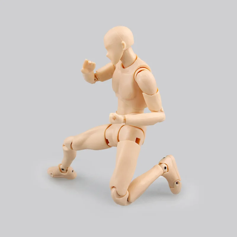 Высокое качество тела KUN / BODY CHAN BJD серый цвет Ver. Черно-оранжевая ПВХ экшн-фигурка