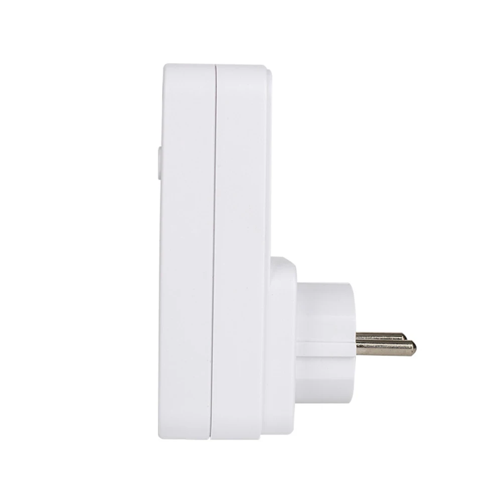 Розетка электрическая с таймером умная Регулируемая розетка кухонная белая для