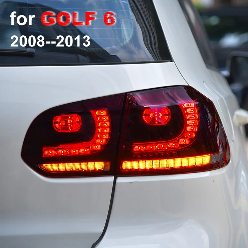 Светодиодный задний фонарь для Golf 6 2008 2009 2010 2011 2012 2013 светодиодный поворотный