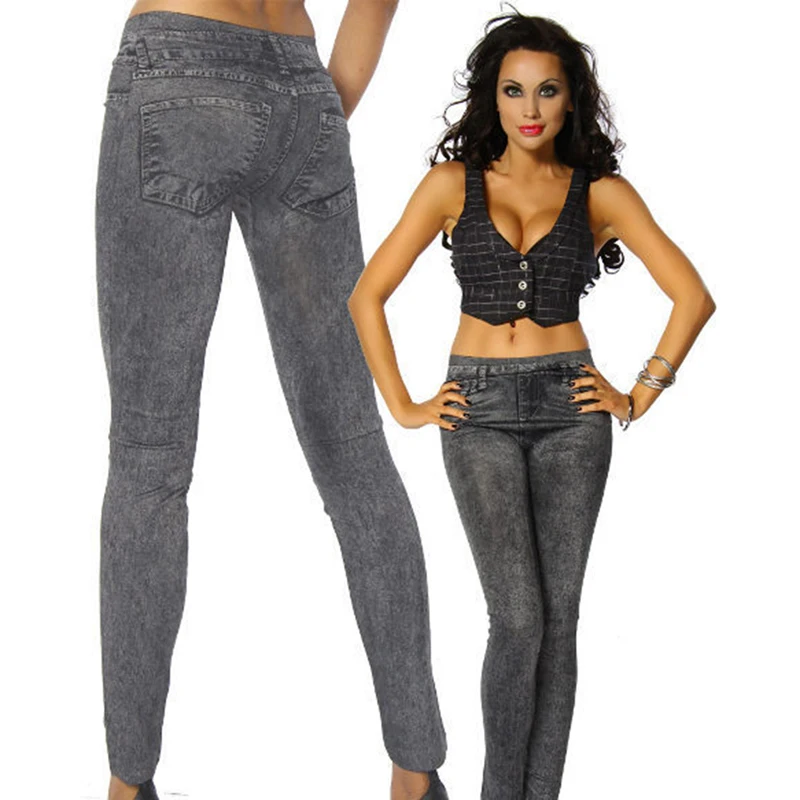 

2021 Women Fashion Jeans Denim Snowflake Skinny Stretch Sexy pants women Sexy Soft Slim Fit High Waist Shinny Denim leggings