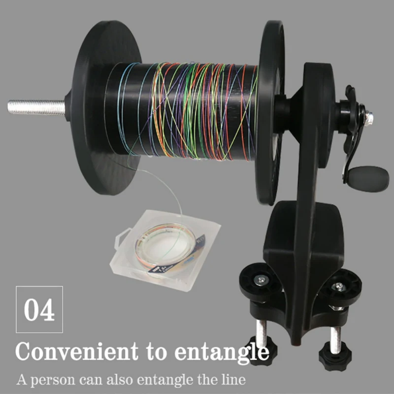 H Multi-Function Fishing Line Winder Spooler Machine Station Casting Spinning Reel Adjustable Recycler Tools | Спорт и развлечения
