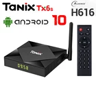 Новейшая ТВ-приставка TANIX TX6S Smart Android 10,0 4 Гб ОЗУ 32 Гб 64 Гб ПЗУ Allwinner H616 WiFi медиаплеер 4K 6K HD 2 ГБ 8 ГБ телеприставка