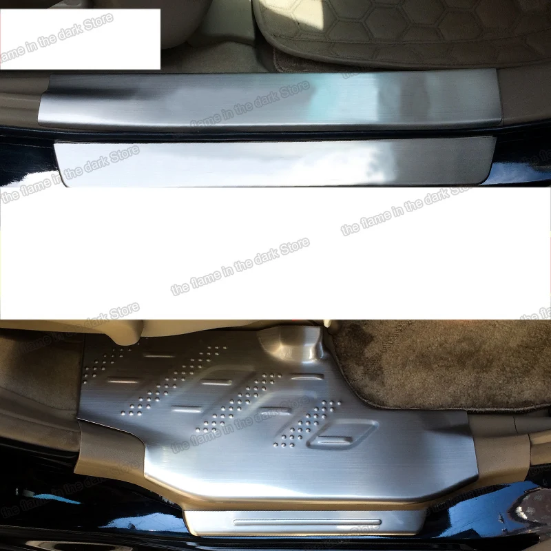 Порог автомобильной двери lsrtw2017 из нержавеющей стали для toyota highlander 2007 2008 2009 2010 2011