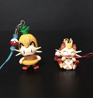 pokemon normal type meowth cute phone straps action figures