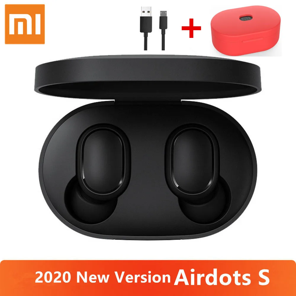 Оригинальные Xiaomi Mi Redmi AirDots/AirDots S In Ear Bluetooth 5 0 беспроводные бас стерео наушники с