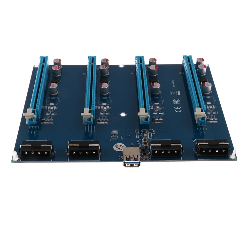 Lovoski 1 комплект PCI E 1X до 4 PCIE 16X слоты для расширения платы адаптеров|Компьютерные