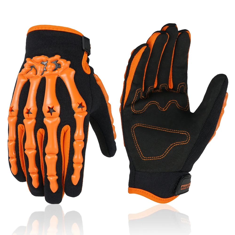 Moto rcycle перчатки жесткая защита пальцев Luva queiro Guantes cicleta Luvas de moto дышащий полный