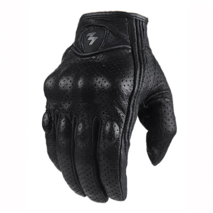 

Moto guantes luva Protection leather racing motorcycle glove full finger winter man female off road Cycling motocross gloves