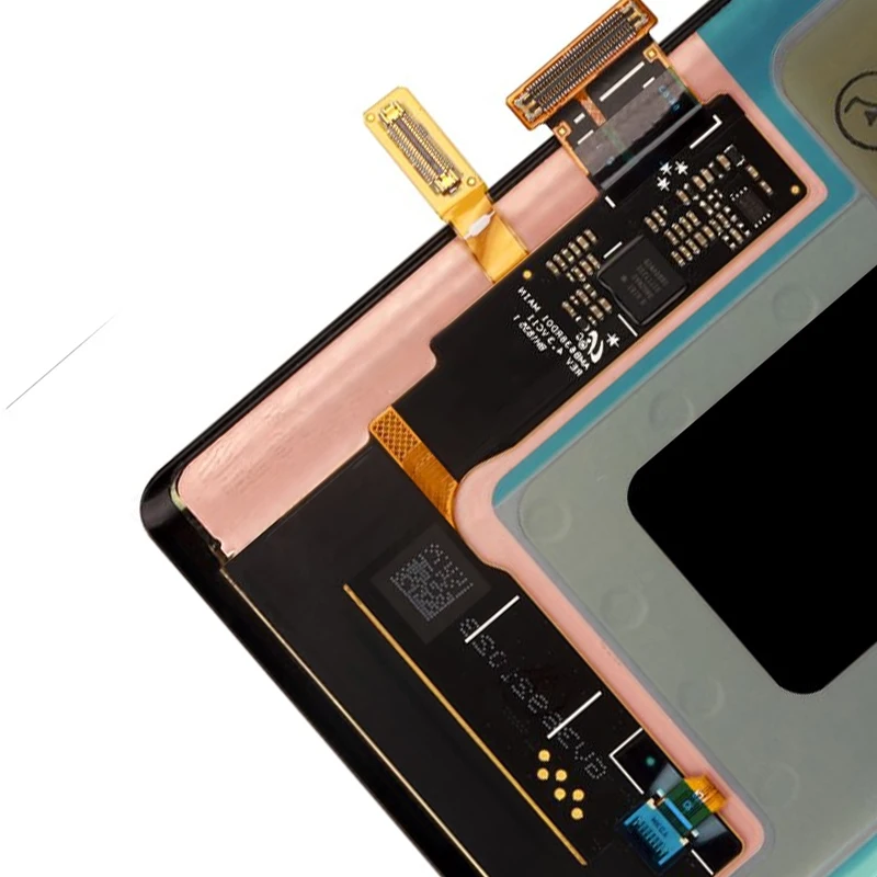 100% Оригинальный AMOLED 6 4 ''дисплей с рамкой для Samsung Galaxy Note 9 Note9 N960F Полный