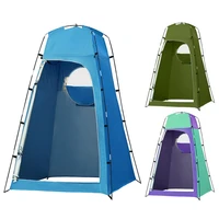 outdoor shower tent privacy folding waterproof movable sun protection tent for camping showering watching toilet
