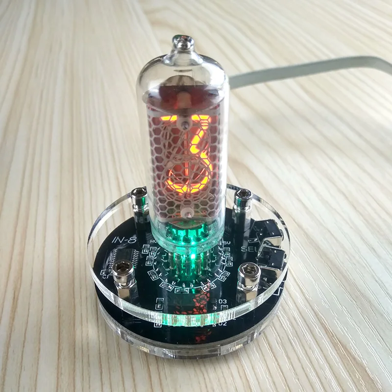 

In-8 / In-8-2 Single Tube Glow Clock In8