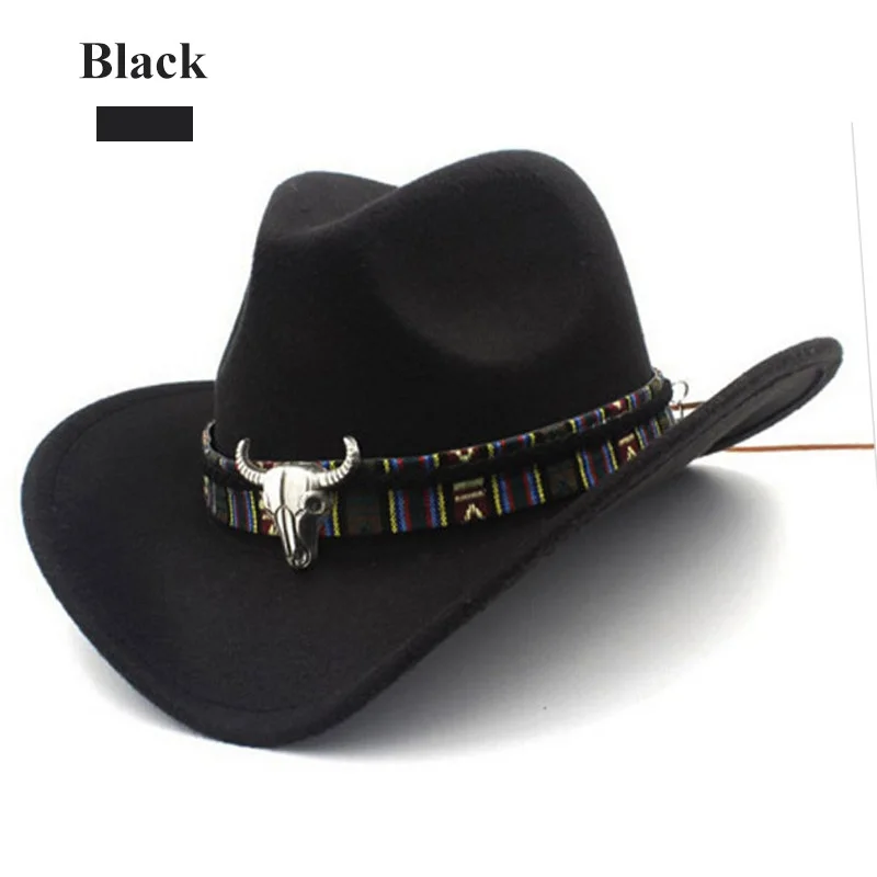 Winter Men&ampWomen's Wool Solid Hats Hunting Caps Western Cowboy Hat western horse riding wide brim cowboy hat | Спорт и
