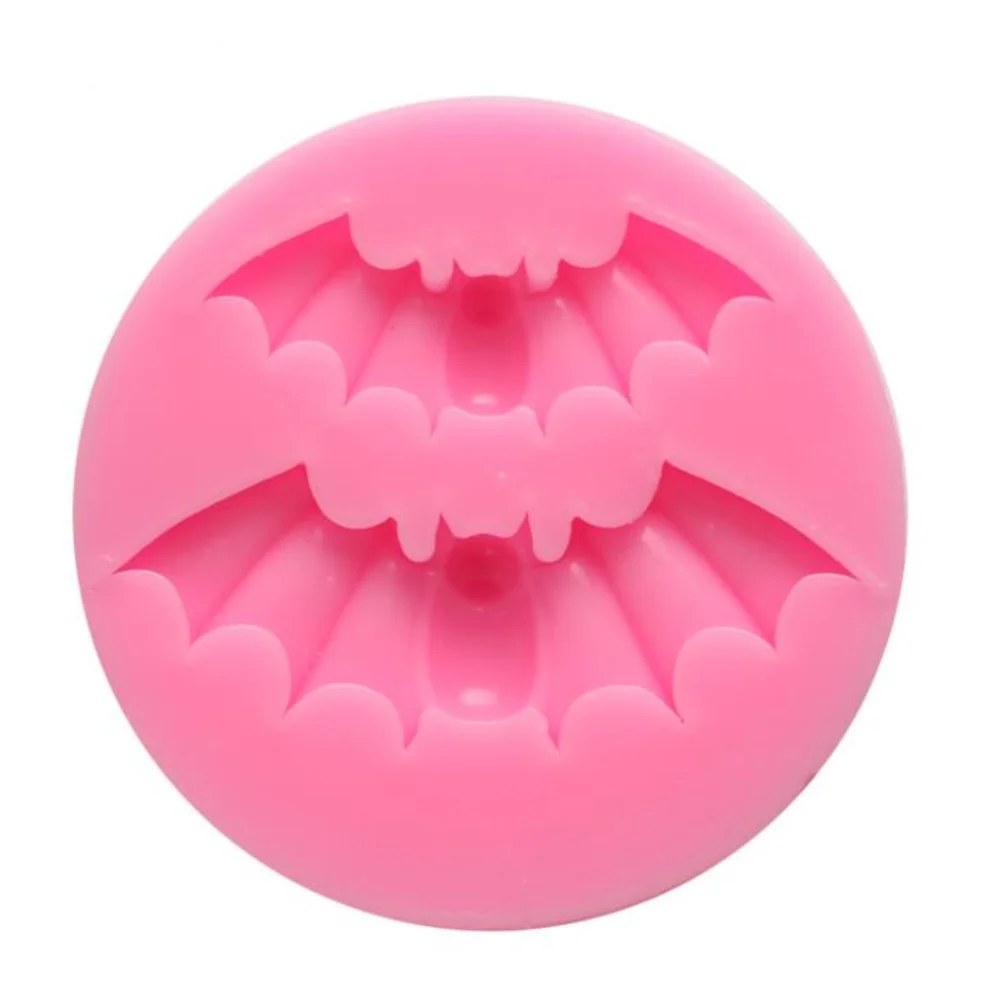 

Силиконовая форма в виде летучей мыши для Хэллоуина, украшение для рождественского праздника, искусственный сахар, легкая демонтажная форм...