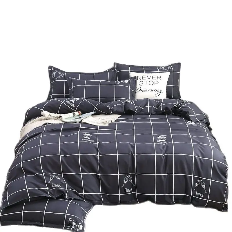 

3/4pcs Bedding Set Horse Printed Duvet Cover Set Bedclothes for Home