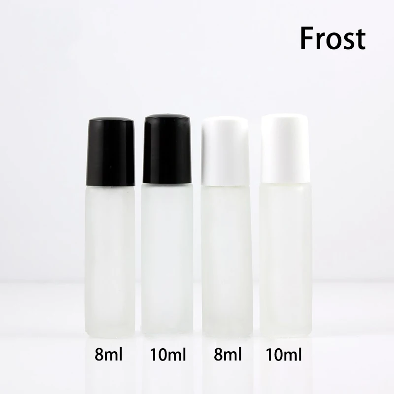 8 мл 10 Матирование эфирное масло стеклянная бутылка духи ролик Мороз